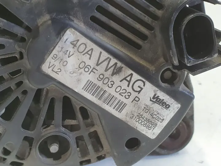 Audi A4 B8 2.0 TDI ALTERNATOR valeo 06F903023P 140A