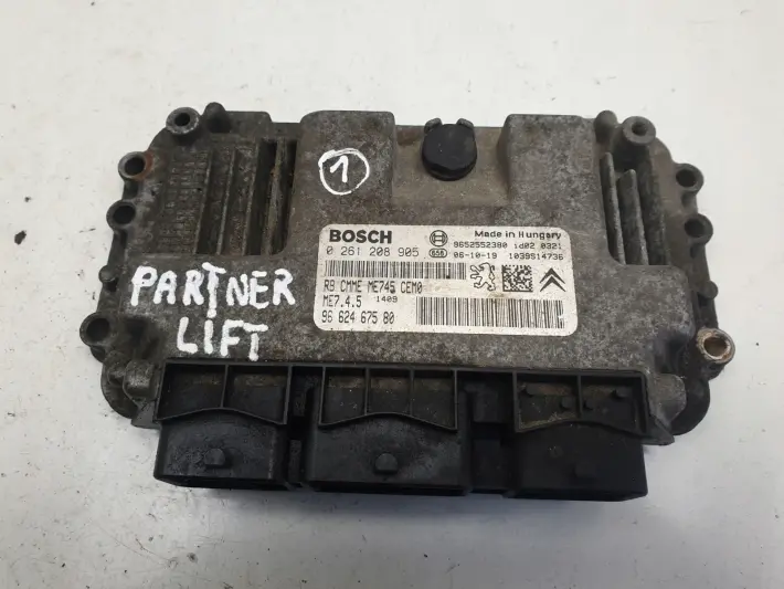 Partner I lift 1.6 16 STEROWNIK SILNIKA 0261208905