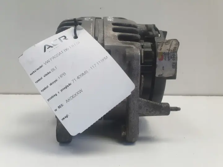 VW Golf V 1.6 FSI ALTERNATOR 03C903023D