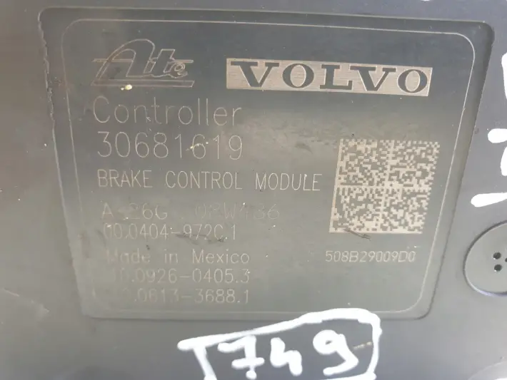 Volvo V70 III S80 II POMPA ABS Sterownik 30681619