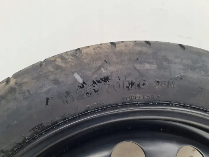 Audi Seat Vw Golf V KOŁO DOJAZDOWE dojazdówka 125/70 R16 1K0601027F 5x112