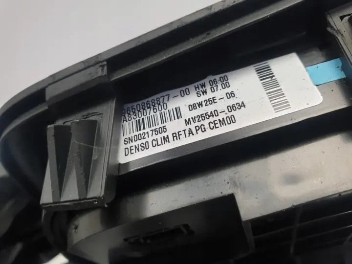 Citroen C4 Picasso PANEL KLIMATYZACJI ogrzewania