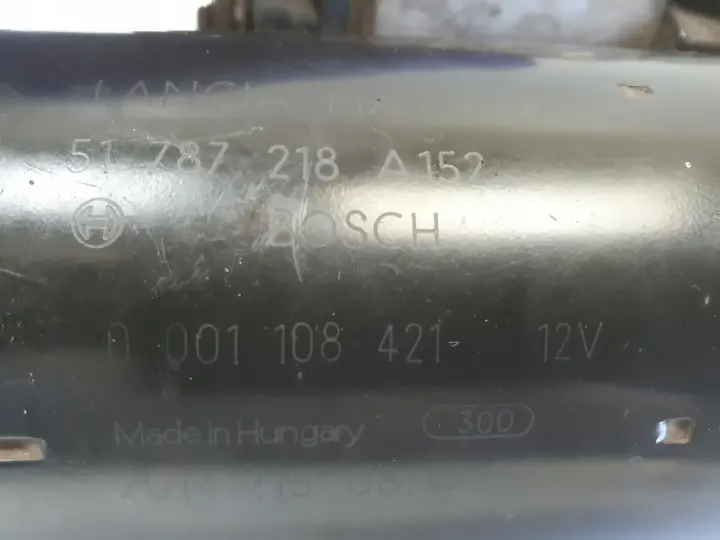 Fiat Doblo II 1.6 M-JET ROZRUSZNIK bosch 0001108421 51787218