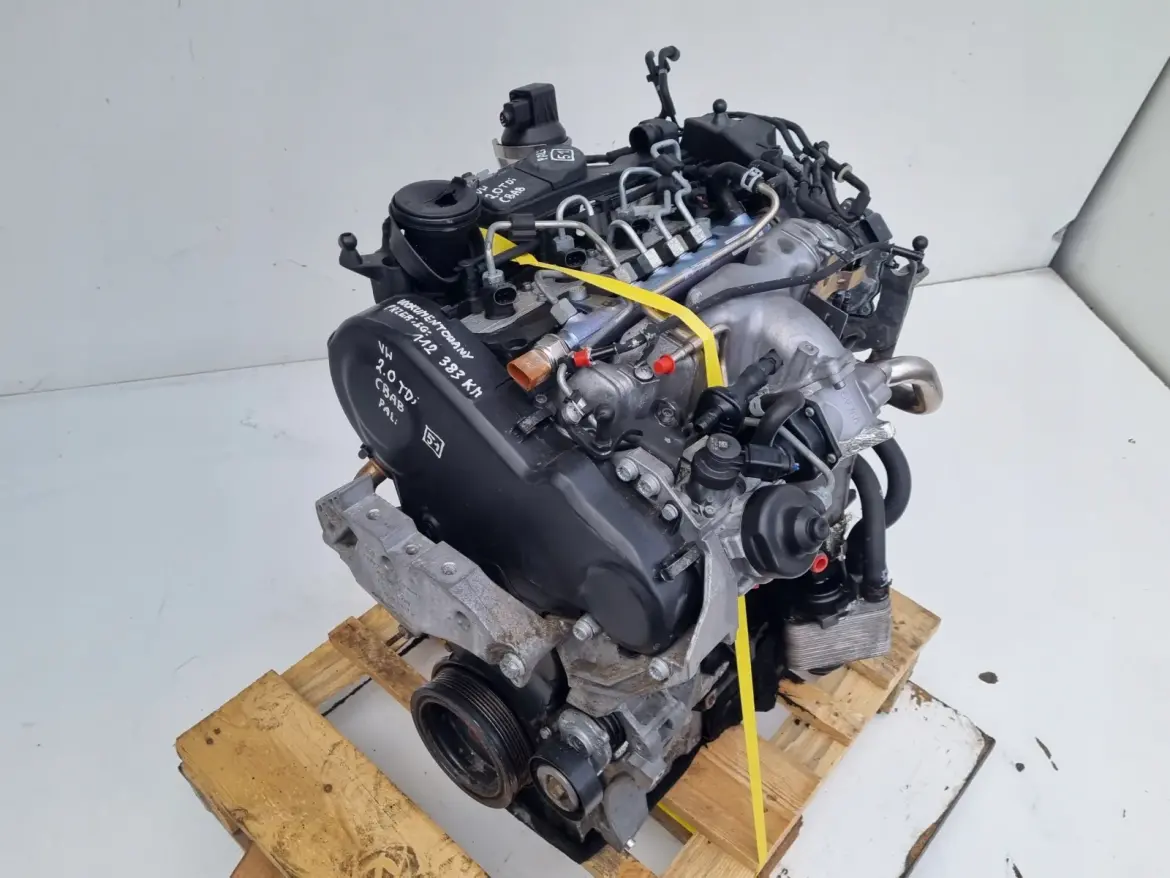 SILNIK KOMPLET VW EOS 2.0 TDI 140KM udokumentowane 112tyś CBA CBAB