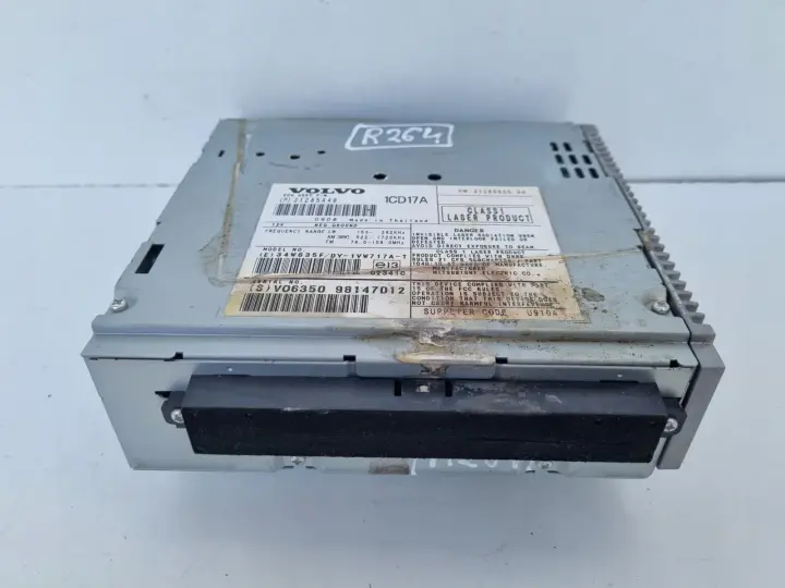 Volvo S40 II V50 RADIO CD radioodtwarzacz CZYTNIK PŁYT 31285448