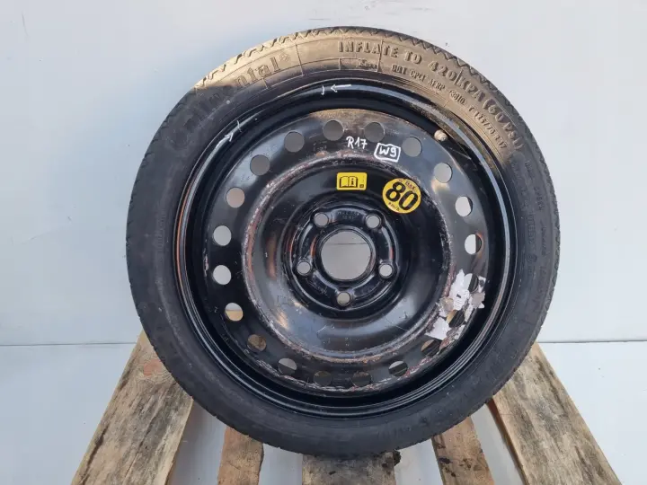 Opel Insignia A KOŁO DOJAZDOWE dojazdówka 125/70 R17 5x120 17X4.00B IS41