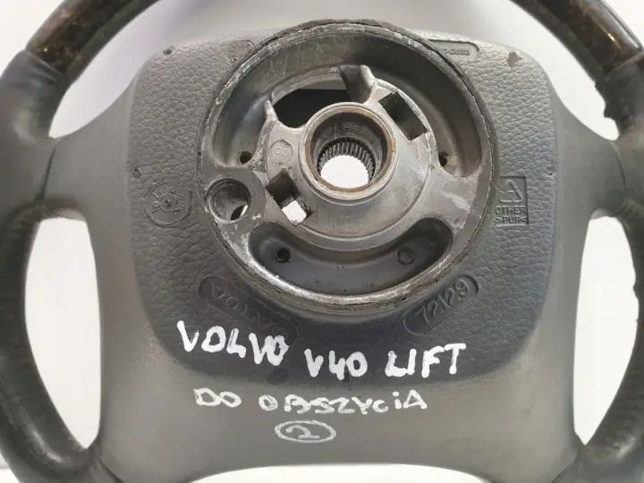 Volvo V40 S40 I lift SKRZÓRZANA KIEROWNICA Drewno