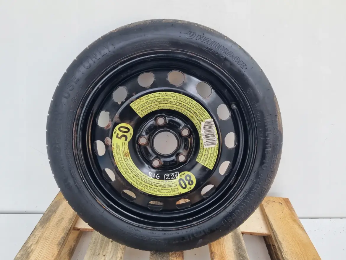Audi Seat Vw Golf VI KOŁO DOJAZDOWE dojazdówka 125/70 R16 1K0601027AL 5x112
