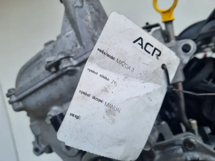 SILNIK KOMPLET Mazda3 Mazda 3 BK 1.6 16V 105KM Z6 Z601