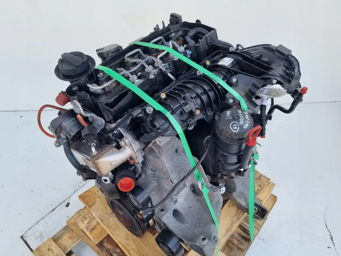 SILNIK KOMPLET BMW E87 2.0 D DIESEL 143KM pali N47D20C