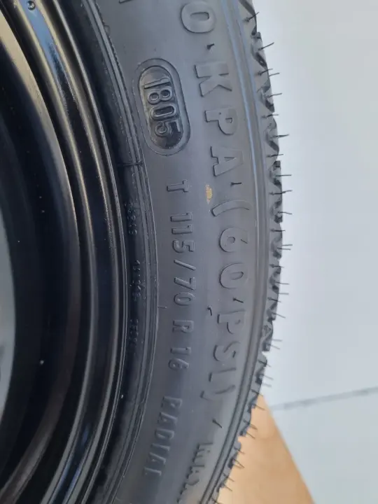 Opel Astra H KOŁO DOJAZDOWE dojazdówka 115/70 R16 4x100 2160126