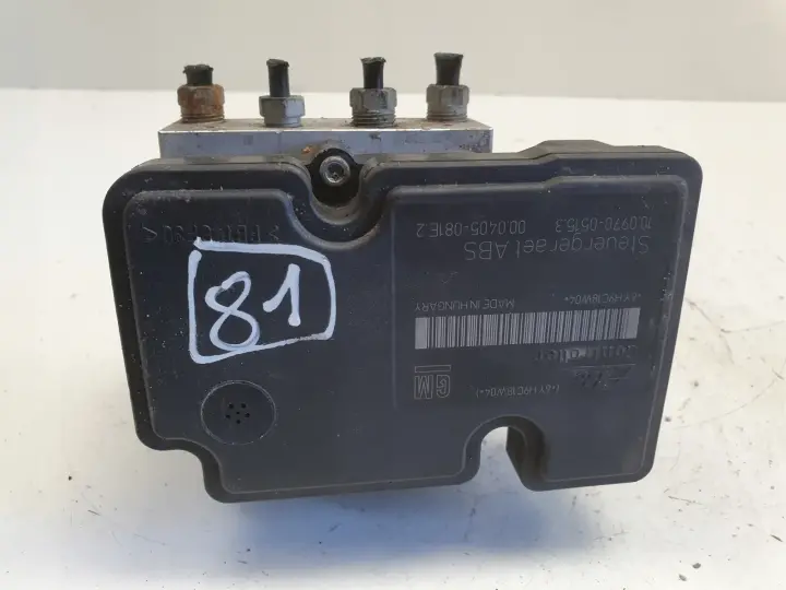 Opel Zafira B 1.6 16V POMPA ABS hamulcowa STEROWNIK 13246534