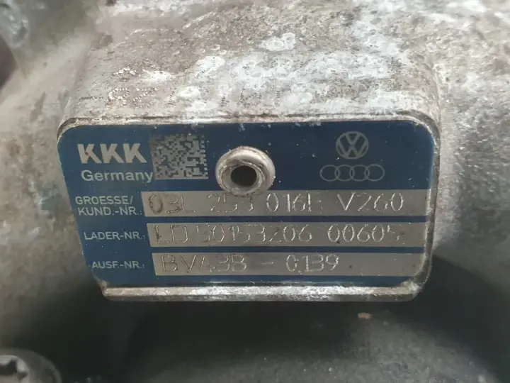 VW Tiguan 2.0 TDI TURBOSPRĘŻARKA 03L253016F