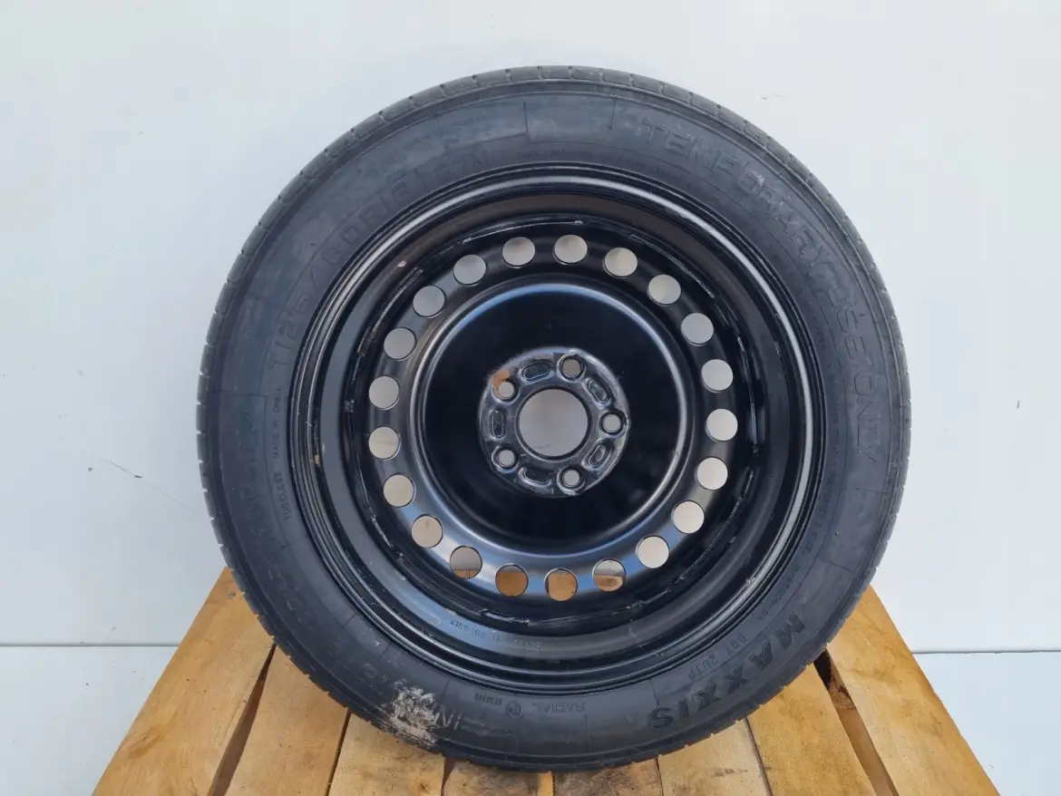 Ford C -Max II Focus Mk3 KOŁO DOJAZDOWE dojazdówka 125/80 R16 5x108 2160848