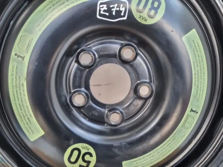 Mercedes W169 W245 KOŁO DOJAZDOWE dojazdówka 125/90 R16 5x112 1694000802