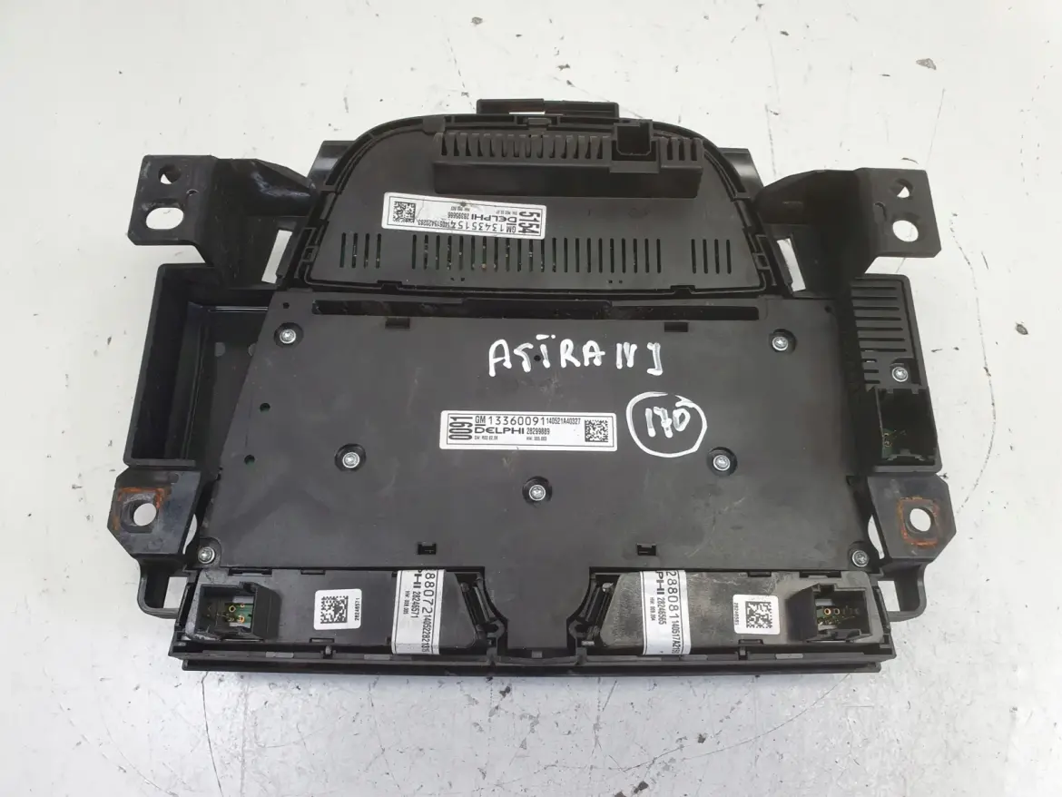 Opel Astra J PANEL STEROWANIA RADIEM panel radia klimatyzacji 13360091