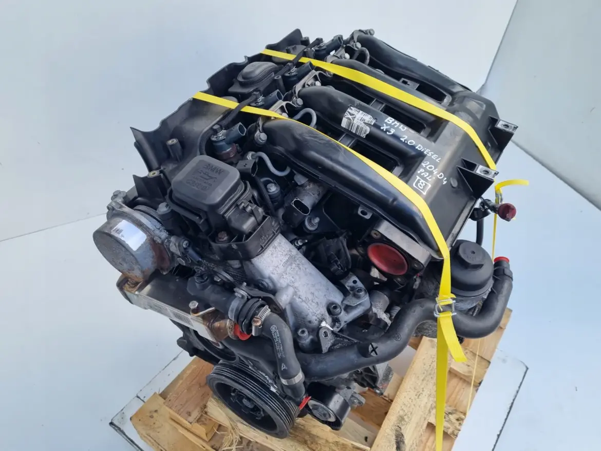SILNIK KOMPLET BMW X3 E83 2.0 D DIESEL 150KM 167tyś M47D20 204D4