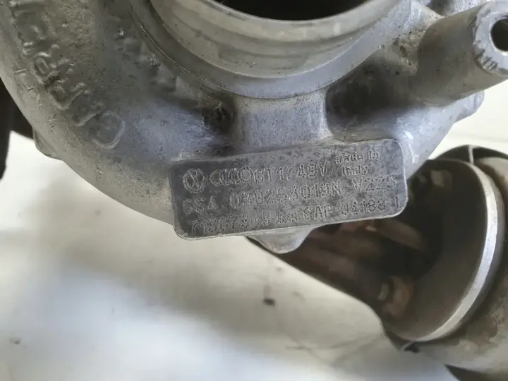 VW Sharan Alhambra Galaxy 1.9 TDI TURBOSPRĘŻARKA turbo 038253019N