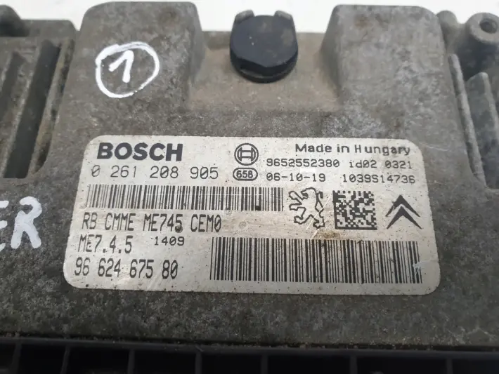 Partner I lift 1.6 16 STEROWNIK SILNIKA 0261208905