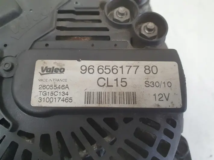 Peugeot Partner II 1.6 HDI ALTERNATOR valeo 9665617780