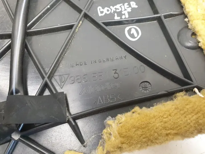 Porsche Boxster 986 OSŁONA TYLNEGO SŁUPKA lewa
