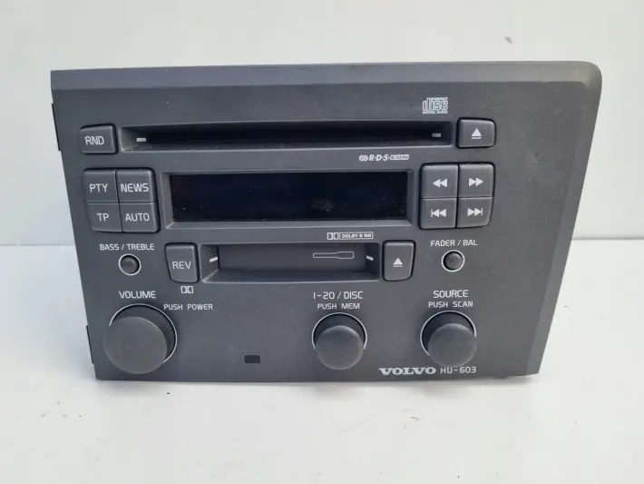 Volvo S60 I XC70 I V70 II RADIOODTWARZACZ CD Radio HU-603 8651152