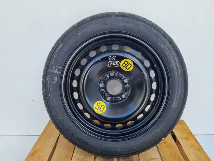 Ford C -Max II Focus Mk3 KOŁO DOJAZDOWE dojazdówka 125/80 R16 5x108 2160848
