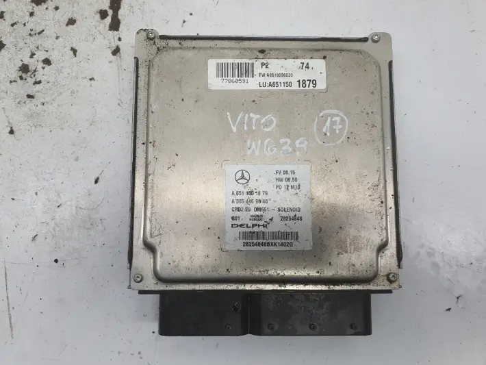 Mercedes Vito W639 2.2 CDI STEROWNIK SILNIKA komputer A6511501879