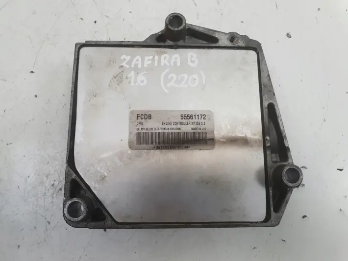Opel Zafira B 1.6 16V STEROWNIK SILNIKA komputer 55561172 FCDB