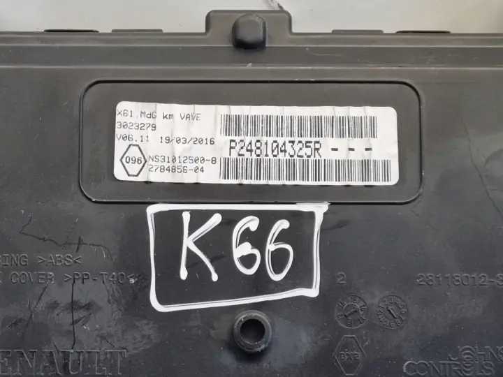 Renault Kangoo II lift III 1.5 dCi LICZNIK ZEGARY Europa P248104325R