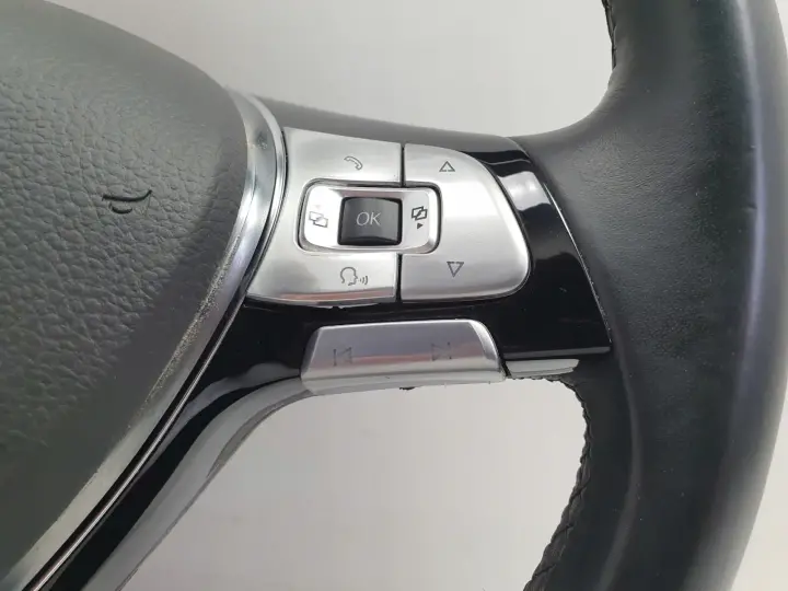 VW Golf VII R LINE KIEROWNICA SKÓRZANA ŁOPATKI