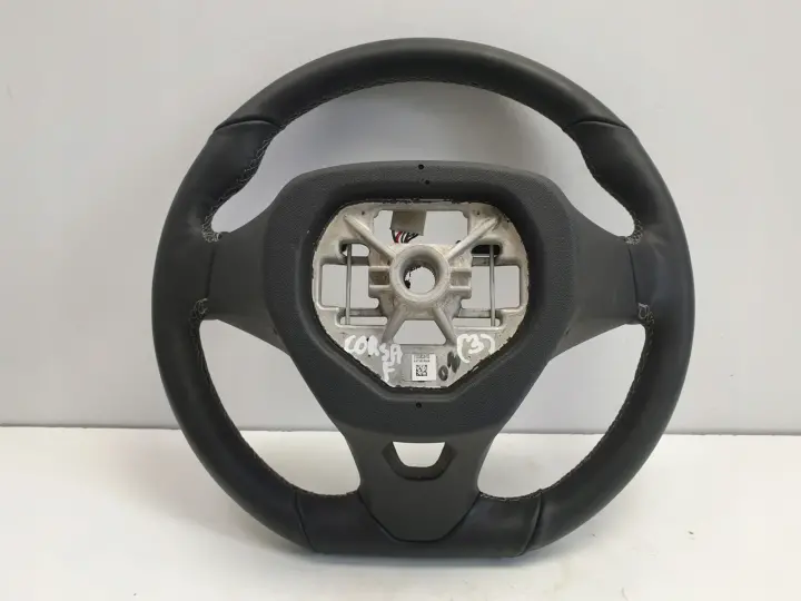 Opel Corsa F SKÓRZANA KIEROWNICA Multifunkcyjna