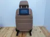 BMW F01 FOTEL FOTELE KOMPLET FOTELI DVD RUDE SKÓRY