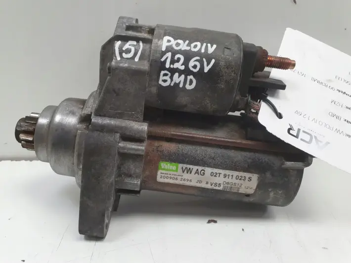VW Polo IV 1.2 6V ROZRUSZNIK valeo 02T911023S