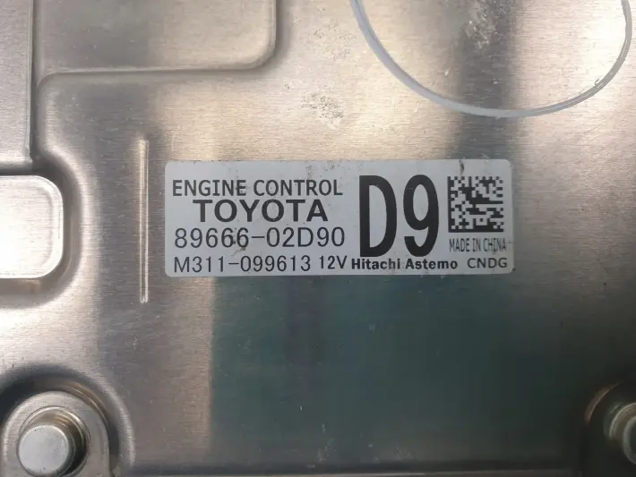 Toyota Corolla E21 1.8 H KOMPUTER SILNIKA sterownik 89666-02D90 M311-099613