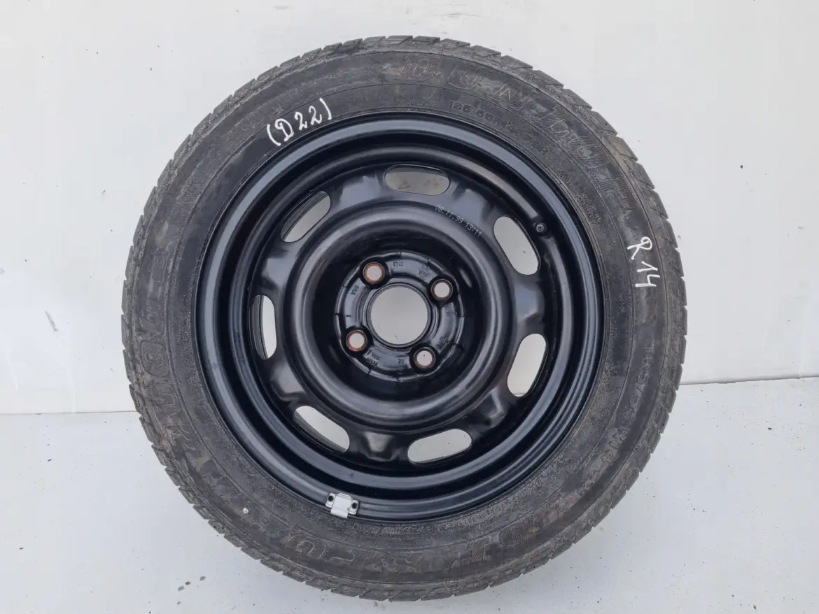 VW Polo III Lupo KOŁO ZAPASOWE Zapas felga 185/55 R14 4x100 ET43 1H0601027A