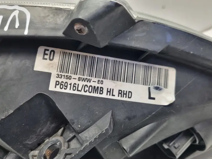 Honda CRV CR-V III 06-09r PRZEDNIA LAMPA LEWA lewy przód 33150-SWW-E0