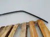 Mercedes W126 C126 SEC LISTWA SZYBY LEWA PRZEDNIA