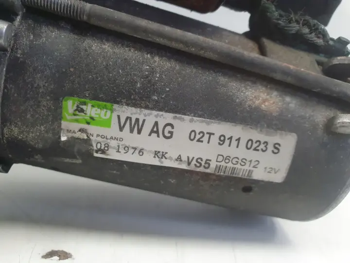 Vw Golf V 1.6 FSI ROZRUSZNIK valeo 02T911023S D6GS12