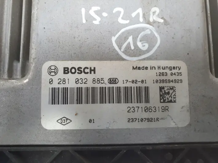 Renault Kangoo III 1.5 DCI STEROWNIK SILNIKA komputer 0281032885