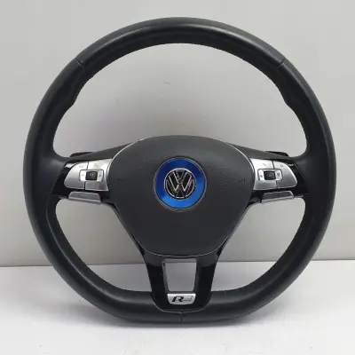 VW Golf VII R LINE KIEROWNICA SKÓRZANA ŁOPATKI