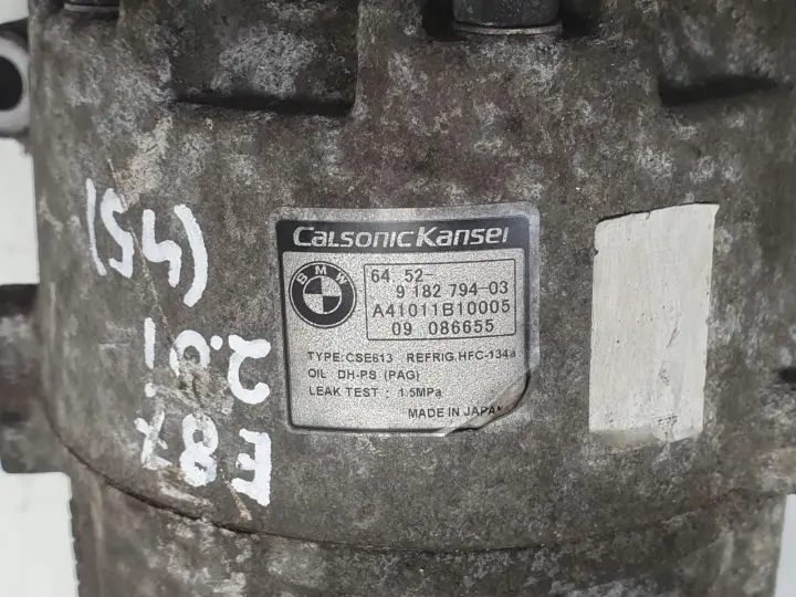 BMW E87 E90 2.0 i SPRĘŻARKA KLIMATYZACJI pompa 9182794