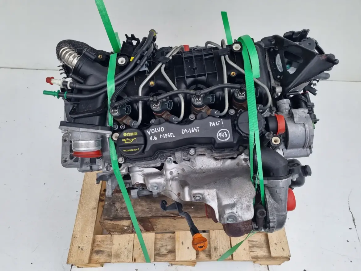 SILNIK KOMPLET Volvo S80 II 1.6 D DIESEL 109KM ładnie pracuje D4164T