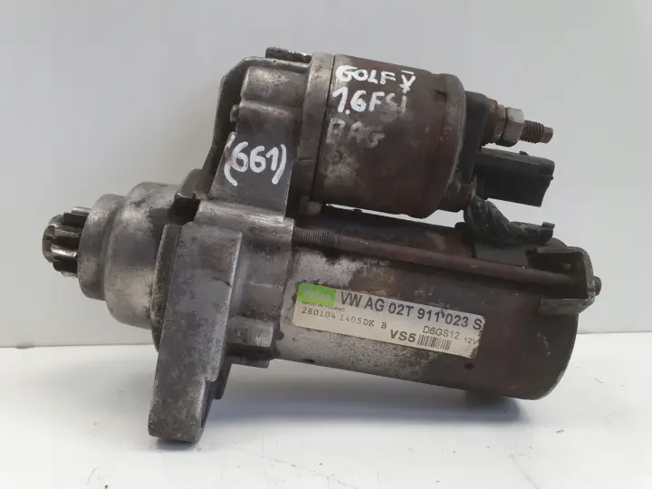 Vw Golf V 1.6 FSI ROZRUSZNIK valeo 02T911023S D6GS12