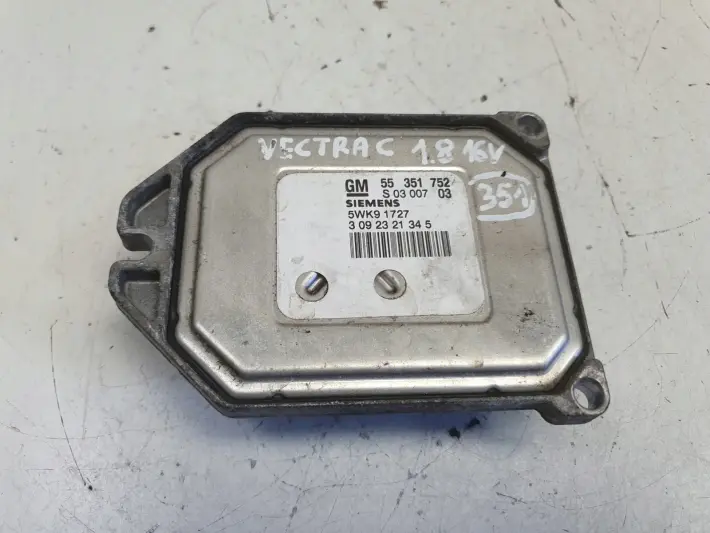Opel Zafira A 1.8 16V STEROWNIK SILNIKA komputer 55351752