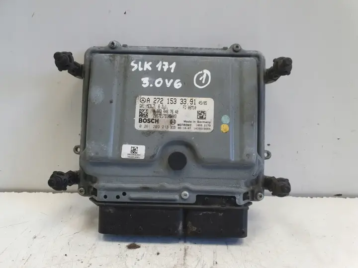 Mercedes SLK R171 3.0 V6 STEROWNIK SILNIKA komputer A2721533391