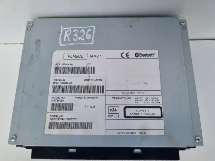 Volvo VOLVO V60 I S60 II V40 II CZYTNIK NAWIGACJI Radio 31357004 31357004AA