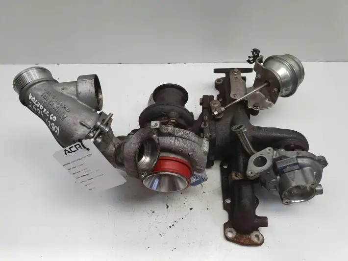 Volvo V60 XC60 S80 2.4 D5 TURBOSPRĘŻARKA turbo 36002757 36002640 31293086