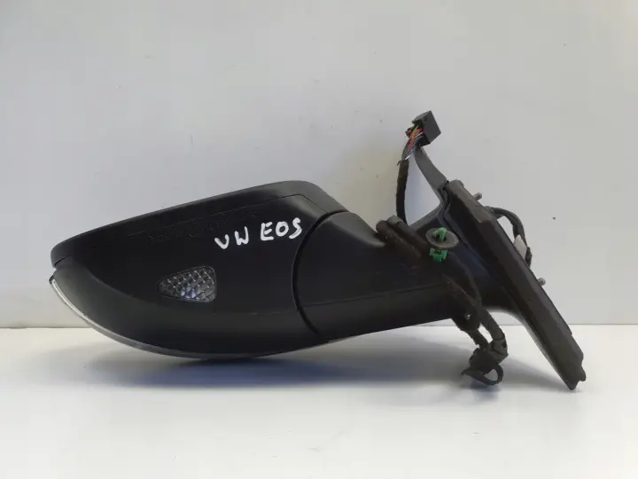 VW EOS LIFT LUSTERKO LEWE KIEROWCY 10 kabli EUROPA podświetlane 1Q1857501CQ