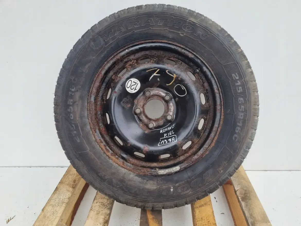 Renault Trafic III KOŁO ZAPASOWE Zapas 215/65 R16C 5x114.3 ET50